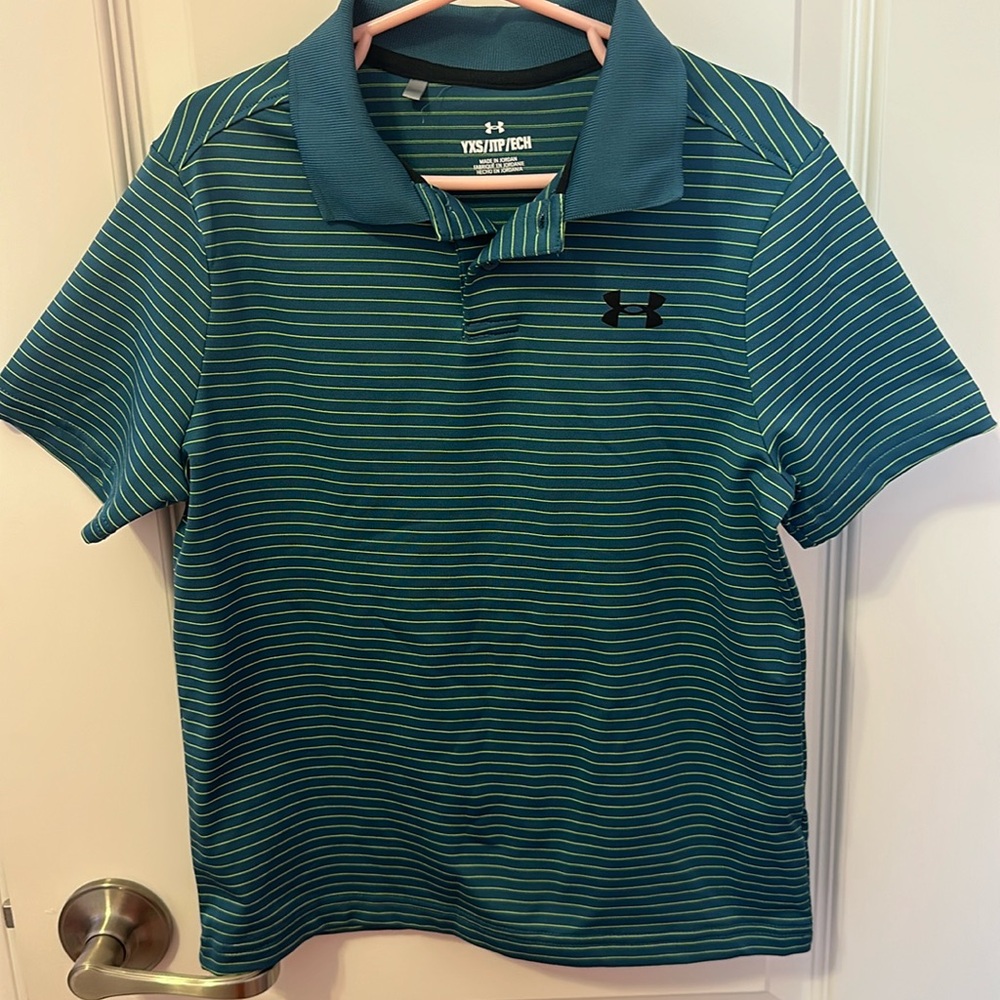 Boys under armour polo